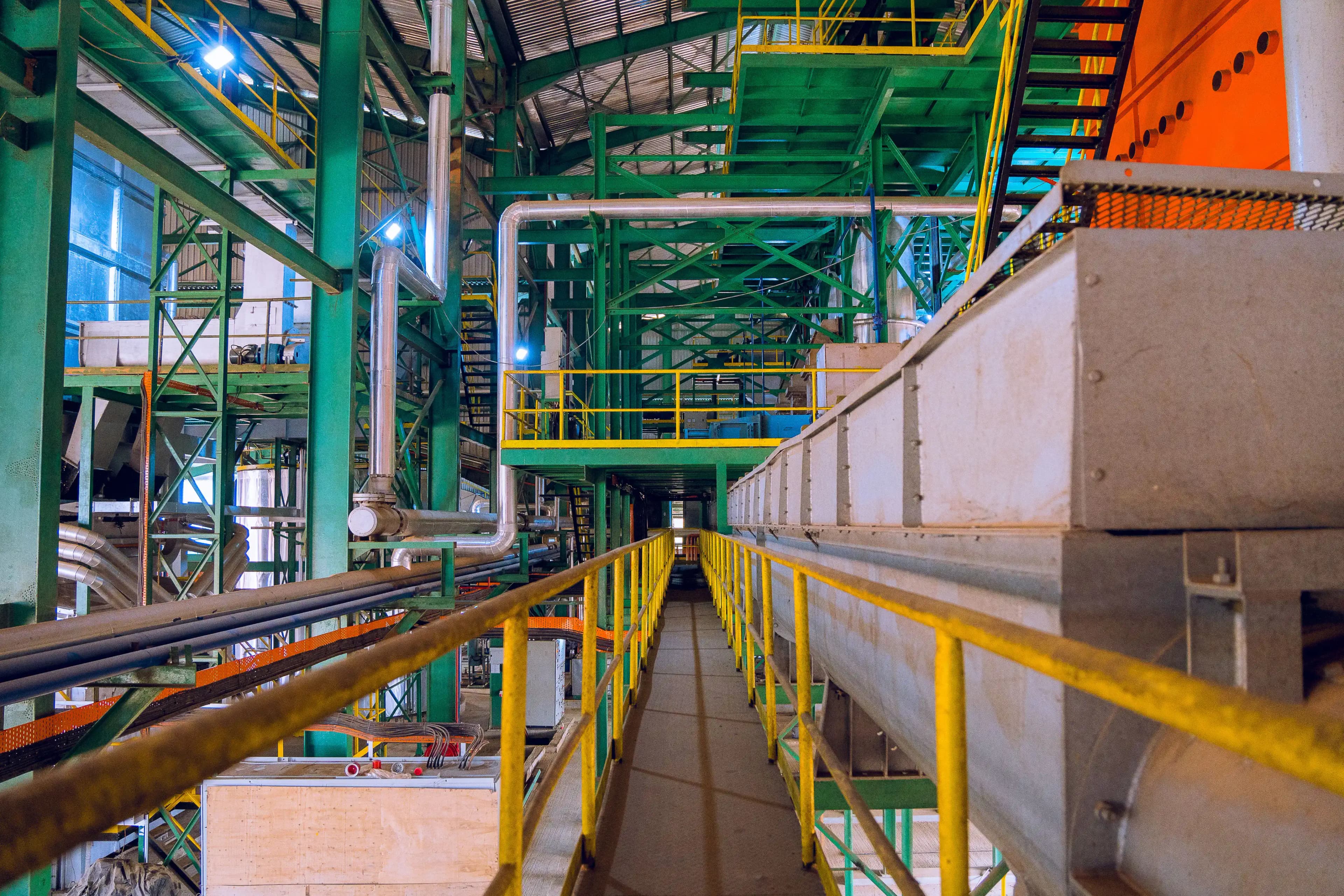 Tosett Agro Industries facility powered by gas