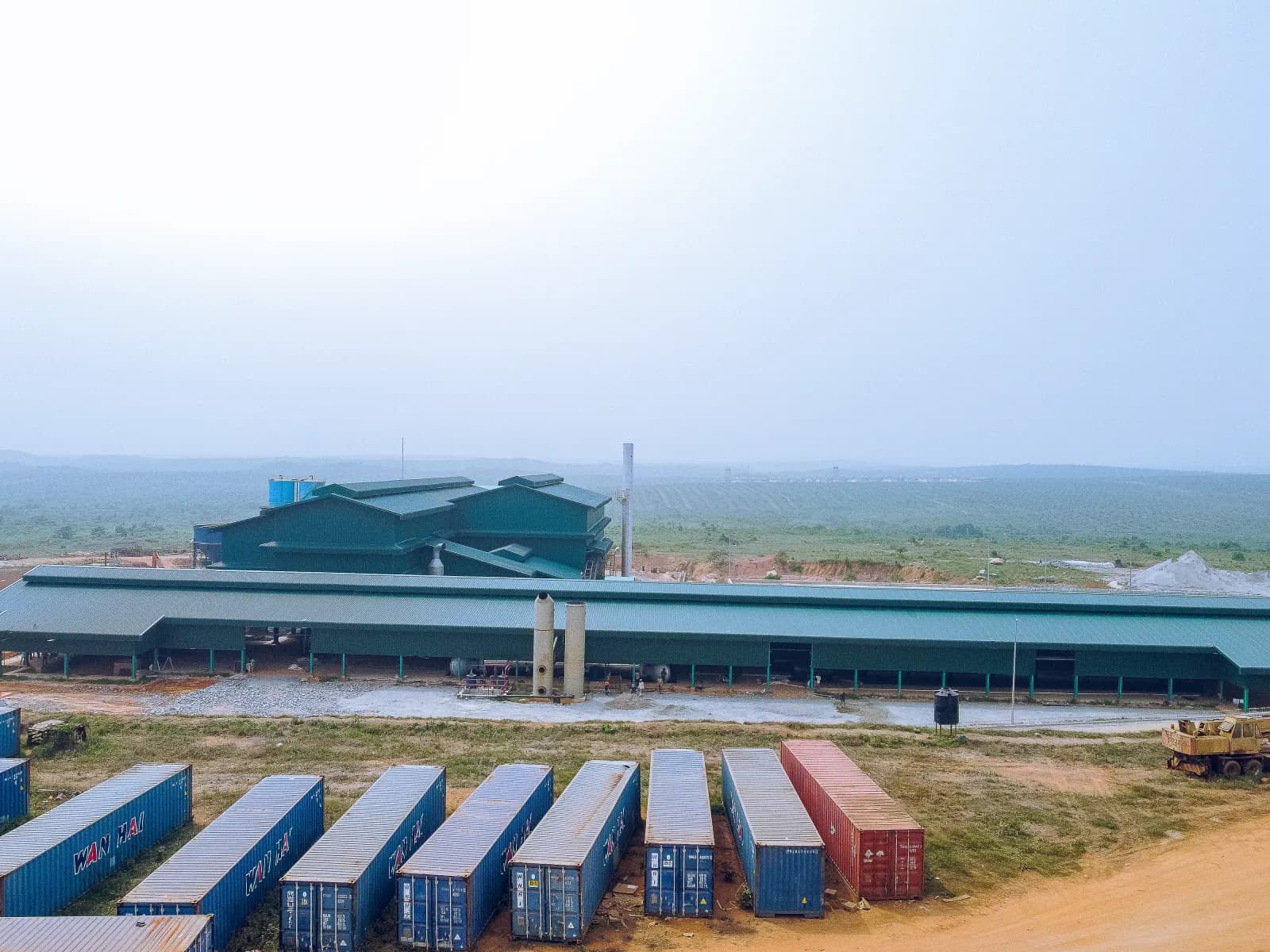 JB Farms palm oil mill processing facility